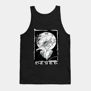 DEATH TAROT 13 GOTHIC GRIM REAPER Tank Top